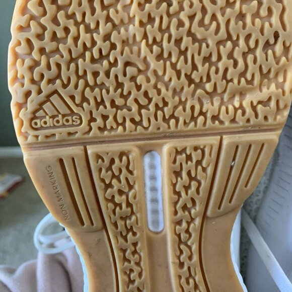 Adidas CrazyFlight Bounce 3 White Gum Volleyball Shoes BD7906 Womens Size 7.5 - Picture 7 of 9